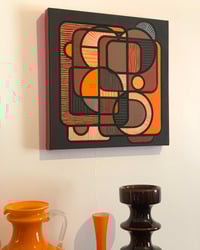 Image 2 of ‘Metaphysical Essence’ acrylic painting on canvas 40cm x 40cm