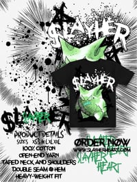 Image 1 of Green Slayher Life Tee (Black)