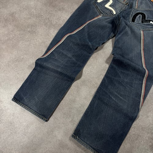 Image of Evisu Jeans, Waist 30” x 30”