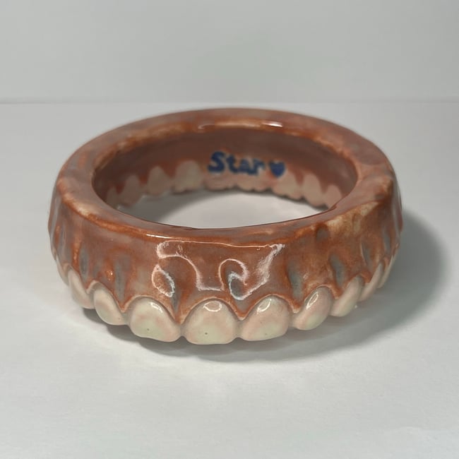 Teeth Bracelet A - 7.15 in Inner Circumference