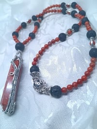 Image 2 of Red Jasper Necklace | Courage • Passion • Endurance
