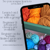 LEARN TO CROCHET w/ ME