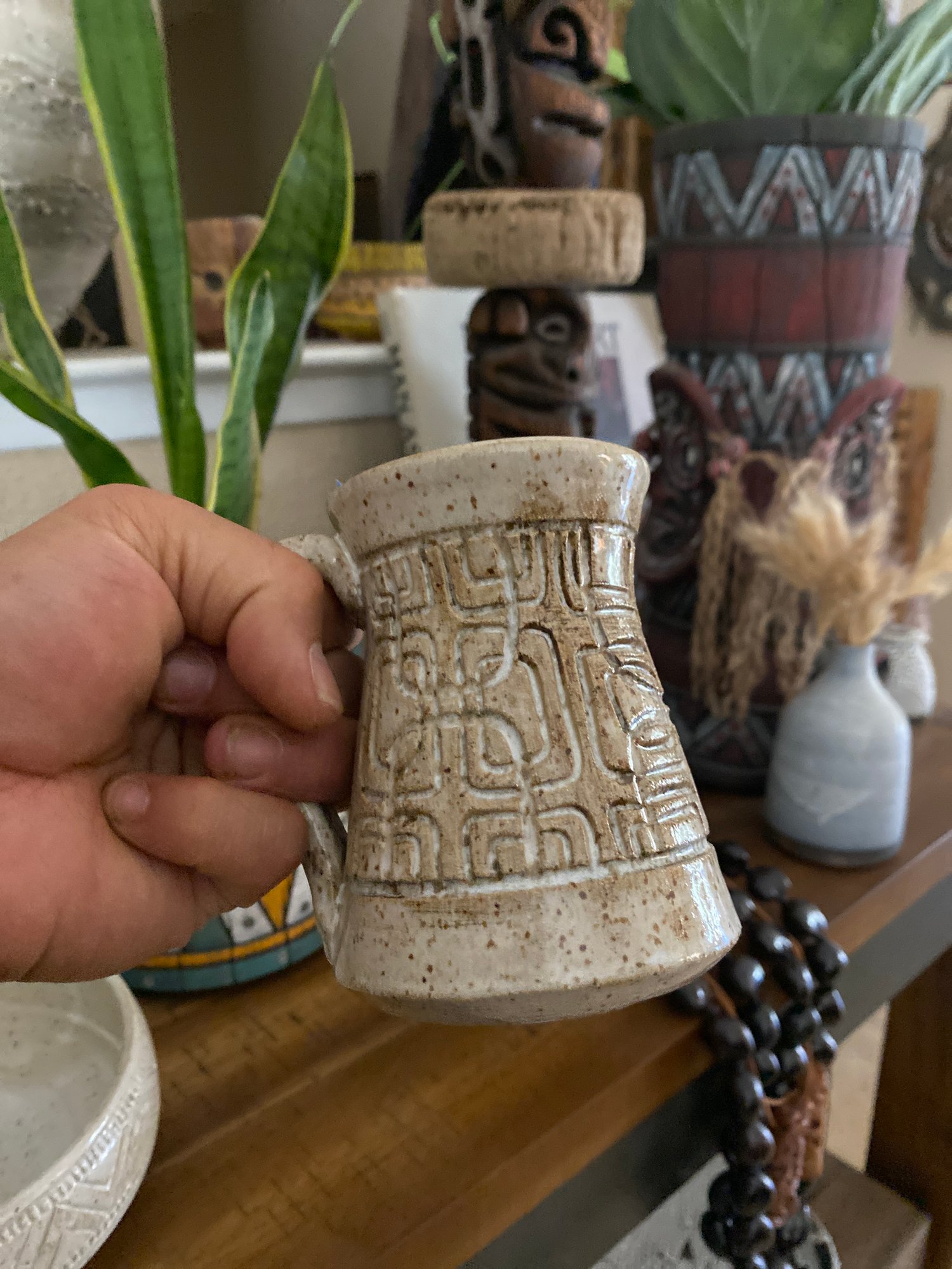Image of $25 to Maui Strong Fund - Marquesan Coffee Mug (d) - US Shipping Included 