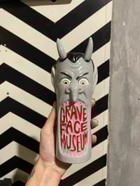 Image 2 of Graveface museum DEVIL'S GATE 12 oz Mug - Brimstone Gray Edition