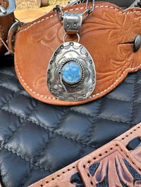 Golden Hills Cowboy Hat Pendant 