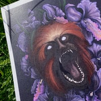 Image 2 of Blind Monkey A4 Print