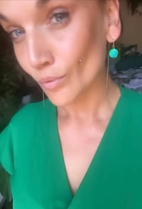 Image 2 of Řetízkové náušnice Circle zrcadlové