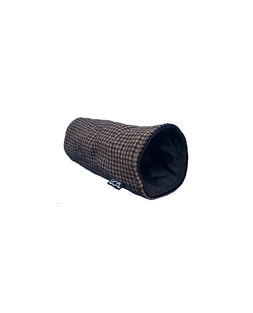 Brown Houndstooth Head Cover