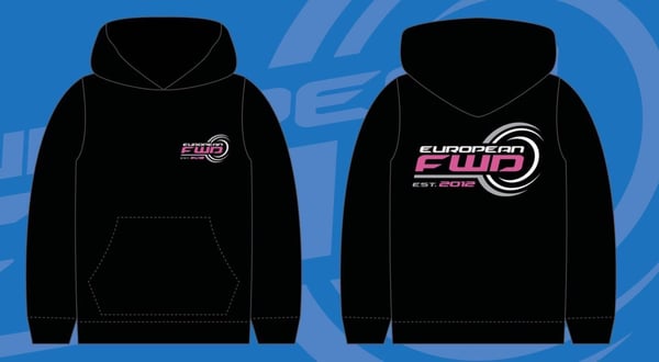 Image of European FWD Hoody Classic Pink