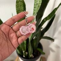 Image 2 of Magical Lei Bow Shaker Keychain