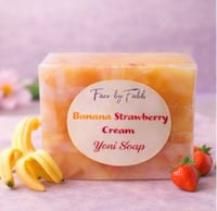 Image 1 of FBF Banana Strawberry Cream Yoni Soap