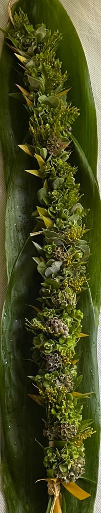 Image 5 of Lei po’o or neck lei. Local pickup only