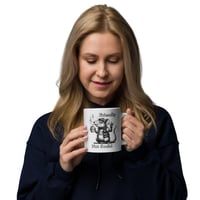 Image 3 of Friendly Not Social Rat Coffee Mug - Tone Collector Custom