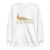 Slow Progress Unisex Crewneck Sweatshirt