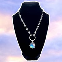 Image 3 of Stainless Steel Prism Pendant/Choker 