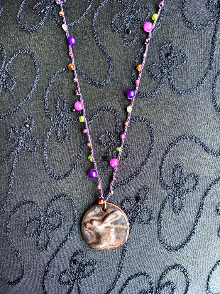 Image of Rabbit Necklace #1