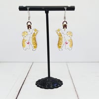 Image 4 of Kitty + Friends Earrings 
