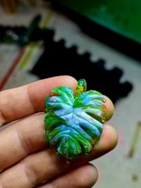 Image 2 of UV drippy monstera pendant 🌿.