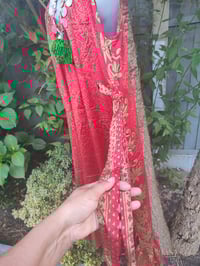 Image 6 of Pefkos maxi dress-  Red Green- Size 10-18 uk