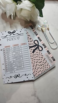 Image 19 of 12 month Savings Journey Tabbed Envelopes A6