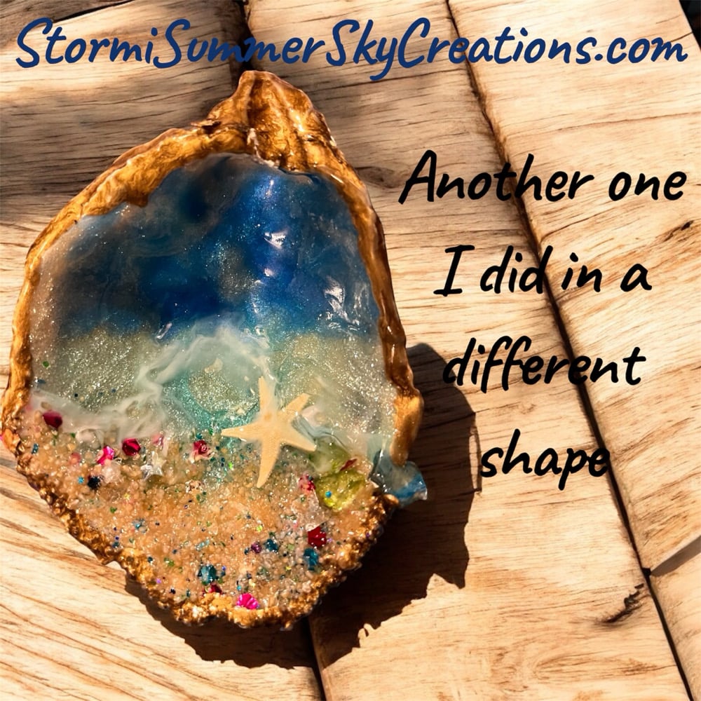 Image of Oyster Shell Ornament/Trinket catch all