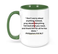 Image 9 of Prayed up, powered up, poured up” Mug