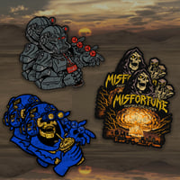 "UNLUCKY MISFORTUNES " - STICKER PACK (6PK)