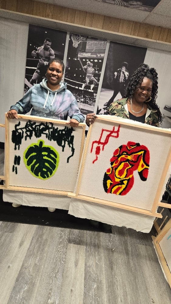 4/17 - 2 Person Rug Tufting Workshop Deposit (Friday 6PM)