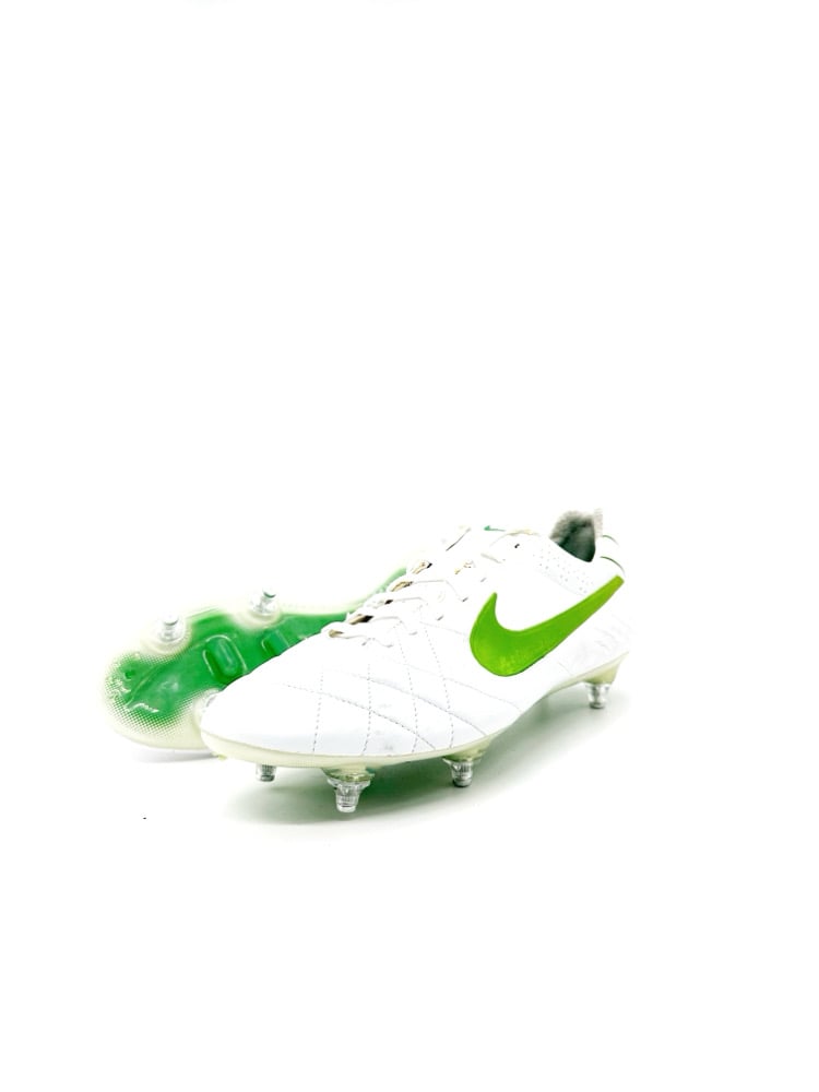 Image of Nike Tiempo IV WHITE GREEN SG