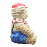 Image 6 of Vintage Heritage Mint Ltd. Collectibles Ceramic Teddy Bear Cookie Jar