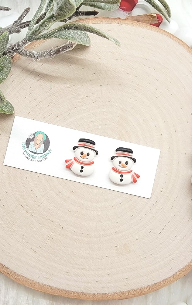 Image of Snowman Studs