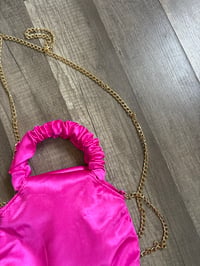 Image 2 of Pink mini chain bag