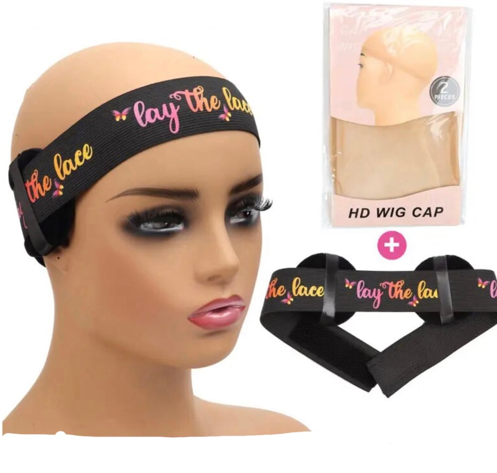Image of Melt Band Set With Hd wig cap 