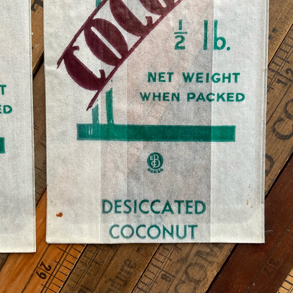 Image of Coconut Bags x 6