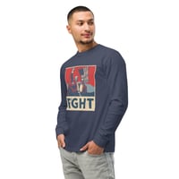 Image 7 of Trump Shooting Fight Pop Art - Garment-dyed heavyweight long-sleeve shirt