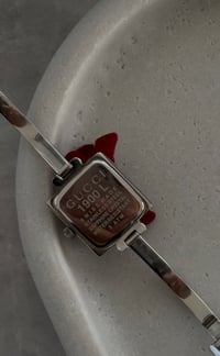 Image 6 of Vintage Classic Minimalist GUCCI Silver Square Dial ✨