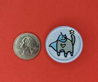 Image 1 of Catman Button