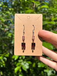 “indigo” earrings 