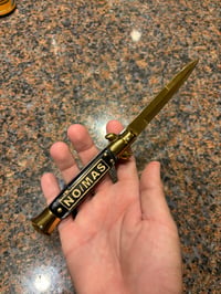 Image 3 of No/Más “letter opener” PRE-ORDER