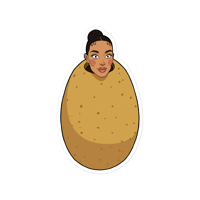 Image 2 of Kim Kardashian Jacket Potato Waterproof Vinyl Decal