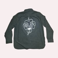 Image 2 of HOOK “MAWNSTER” FLANNEL V2