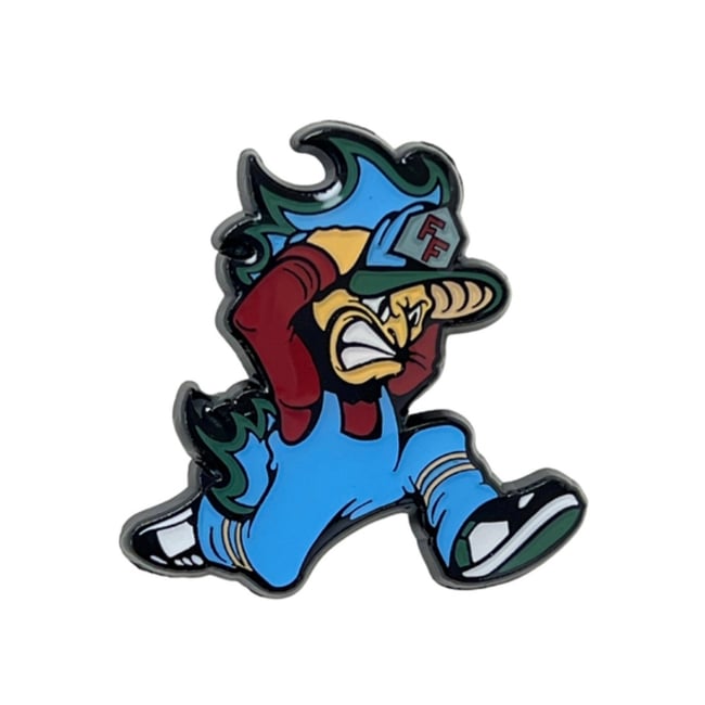 The Running Man Pin - Nature Boy