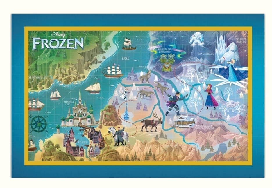 Image of Frozwn disney maps wdi pin set le 400