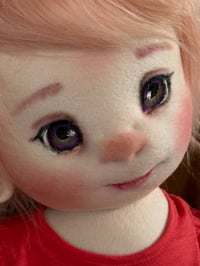 Image of Leighann, 33” Pink Haired Toddler
