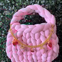 Image 1 of Small TAVI Handbag Chunky Knitted Purse