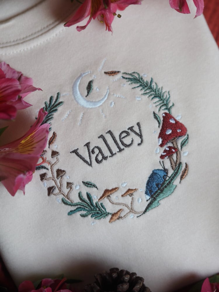 Image of It's Night Time In The Forest - Natural Short Sleeve Tee