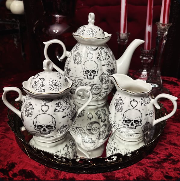 Image of Pyschic Witch Tea Set