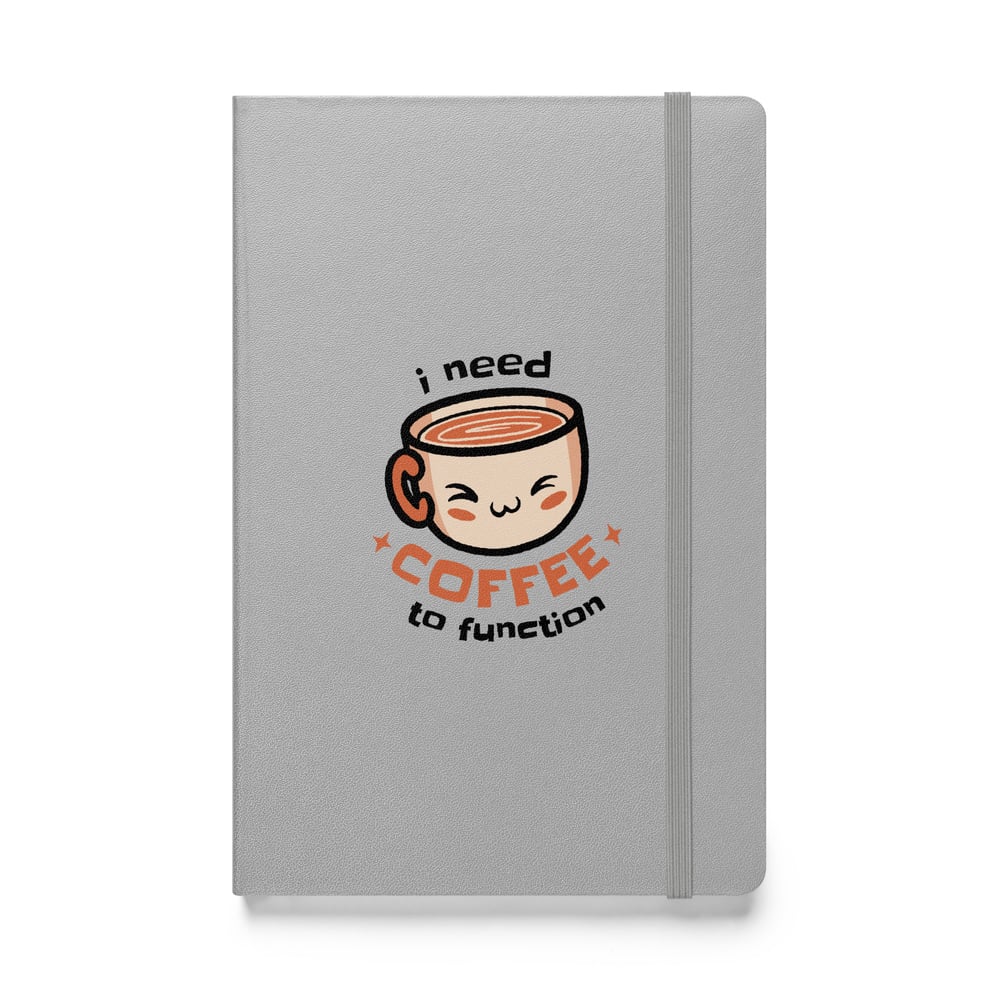 Image of Hardcover Coffee bound notebook