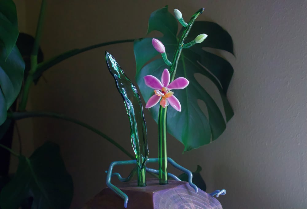 Orchid Sculpture