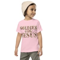 Image 6 of Soldier For Jesus Dark Toddler Short Sleeve Tee